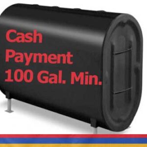 Cash/Check/Money Order – Oil by the Gallon (Min 100 Gal.)