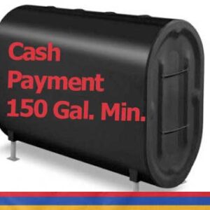 Cash/Check/Money Order – Oil by the Gallon (Min 150 Gal.)